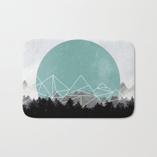 Woods Abstract 2 Bath Mat