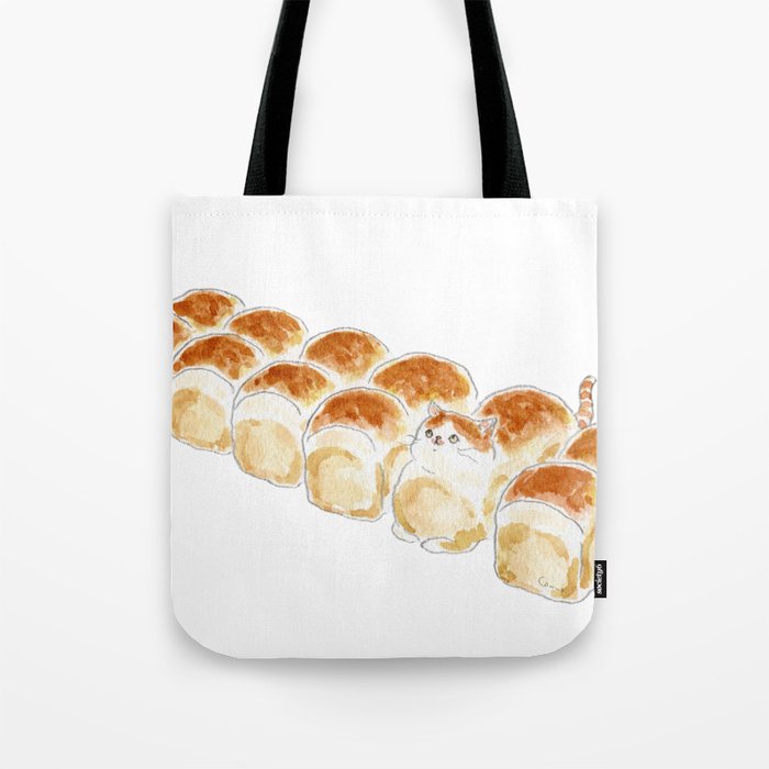 bread Cat Tote Bag