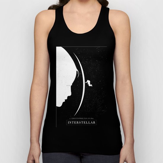 Interstellar Movie Poster Unisex Tank Top