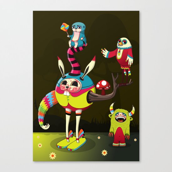 Candy Canvas Print