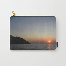 Sunset II Carry-All Pouch | Vhsphotography, Sky, Evening, Nature, Sea, Photo, Greece, Blue, Light, Limnos 