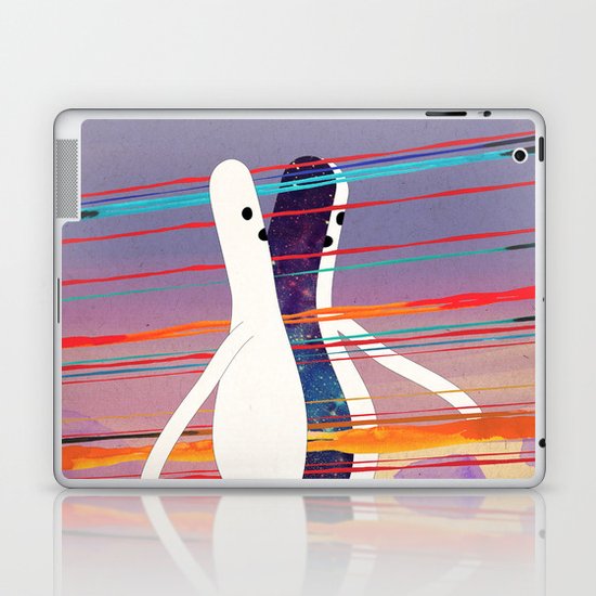 i m p r o v v i s a m e n t e - t a g l i a t o Laptop & iPad Skin