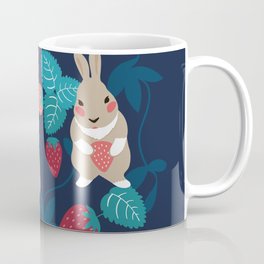 Strawberry Bunny Coffee Mug