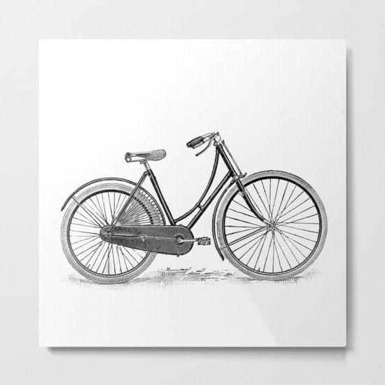 Bicycle 2 Metal Print