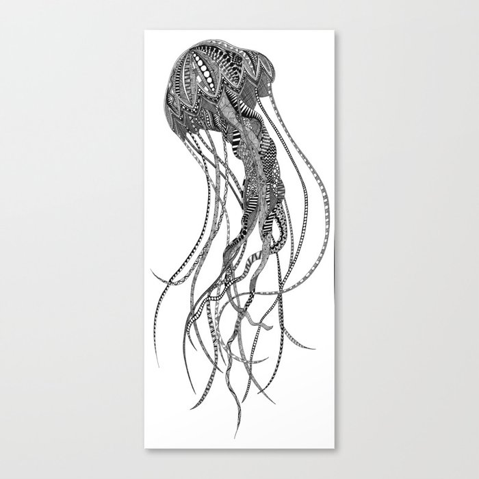 Jellyfish Canvas Print By Lindsayleinenkugel Society6