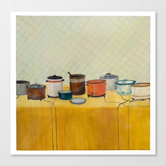 Pitch In Canvas Print