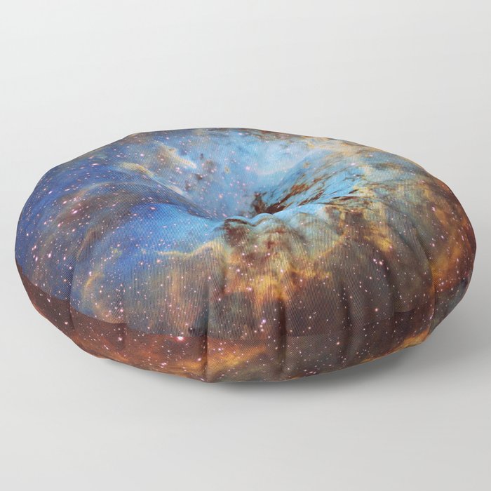 The Tapdole Nebula Floor Pillow