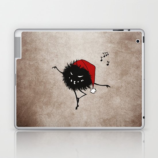 Dark Evil Christmas Bug Laptop & iPad Skin