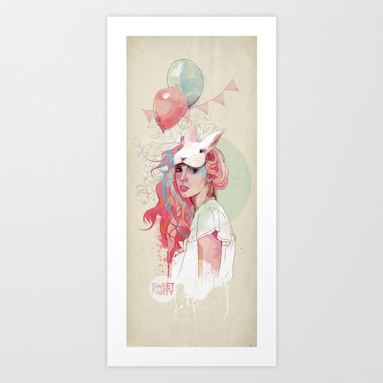 Sweet Party Art Print