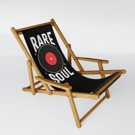 Rare Soul Retro Vinyl Record Sling Chair