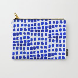 Blue Paint Dabs | Pattern Carry-All Pouch