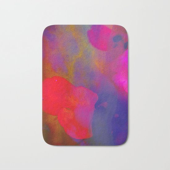 She Always Colored Outside the Lines Bath Mat
