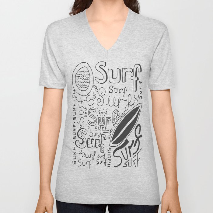 Surf V Neck T Shirt