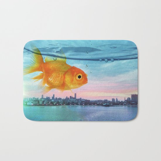 Tank with a view Bath Mat