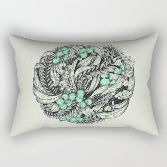 Circle II Rectangular Pillow