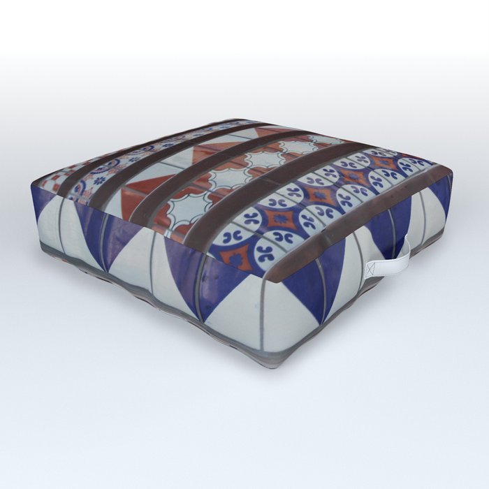 Tilework Outdoor Floor Cushion