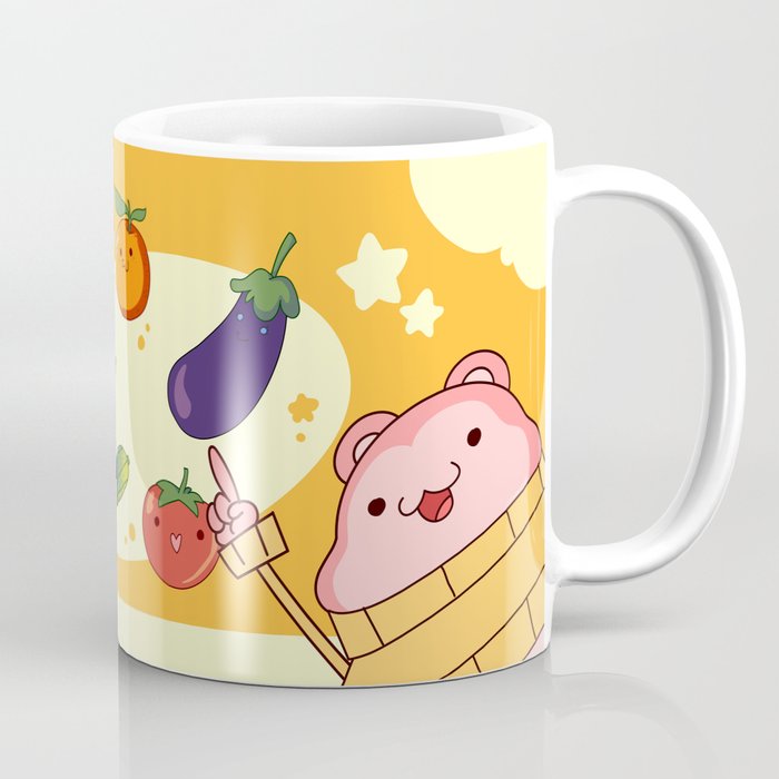 5 Fruits & Vegetables (Peepoodo) Coffee Mug