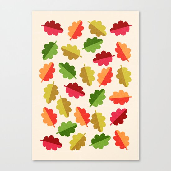 Autumn Leaves Canvas Print