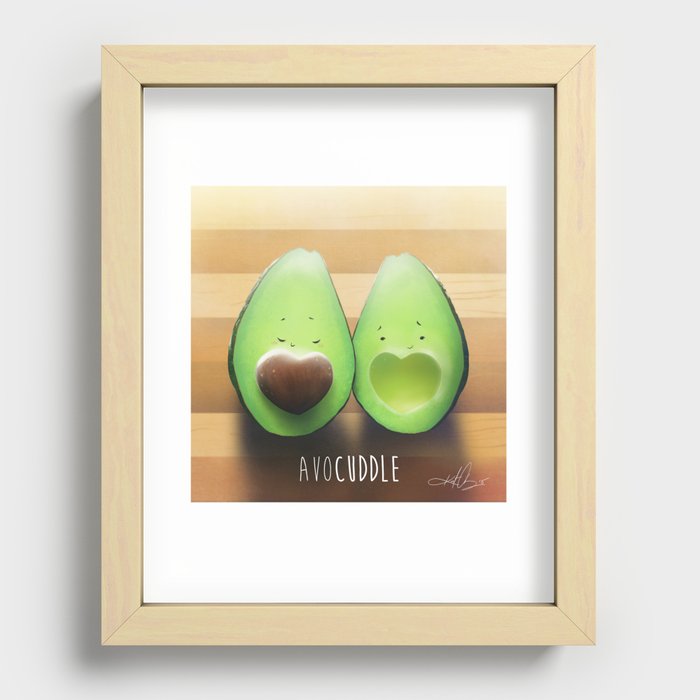 Avocado Recessed Framed Print