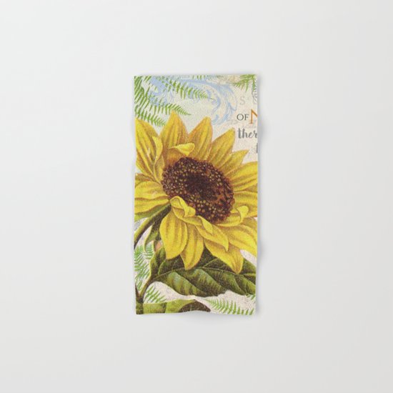 Vintage Flower #22 Hand & Bath Towel