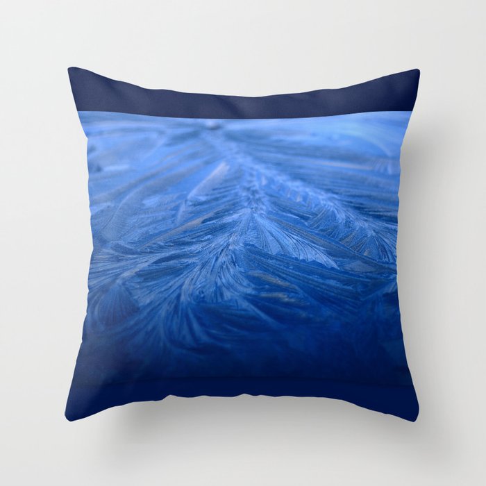 Cold as ice Throw Pillow