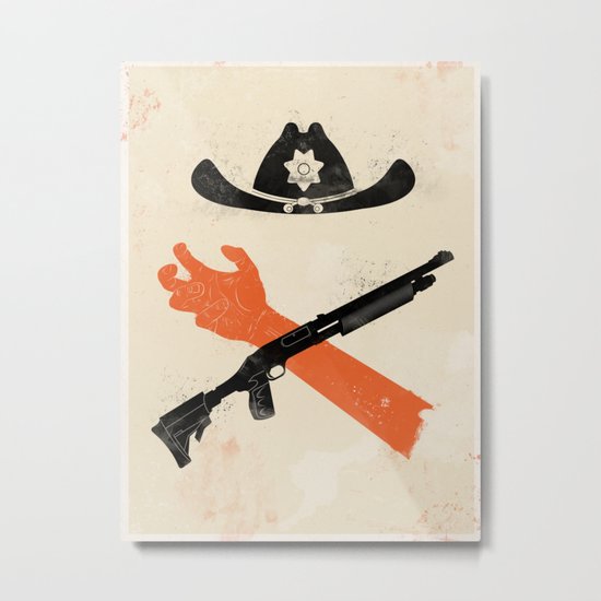 The Wandering Dead Metal Print