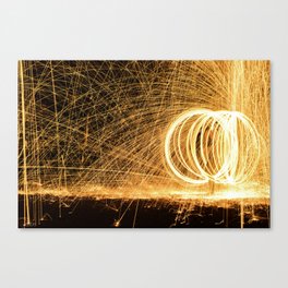 Playing with Fire Canvas Print