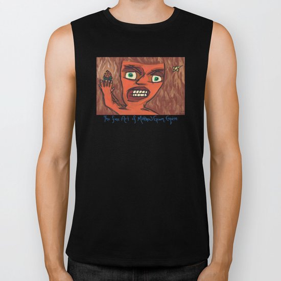 Sour Strawberries Biker Tank