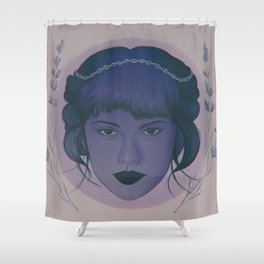 Lavender Taylor Shower Curtain