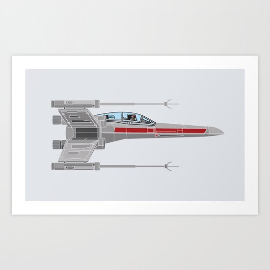 Red Leader to Goose, It's A TRAP! Art Print