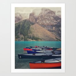 Clouds and Water Art Print