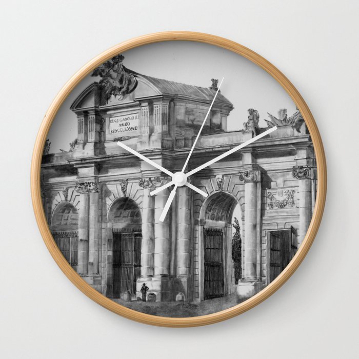 PUERTA DE ALCALÁ (Madrid - 1885) Wall Clock