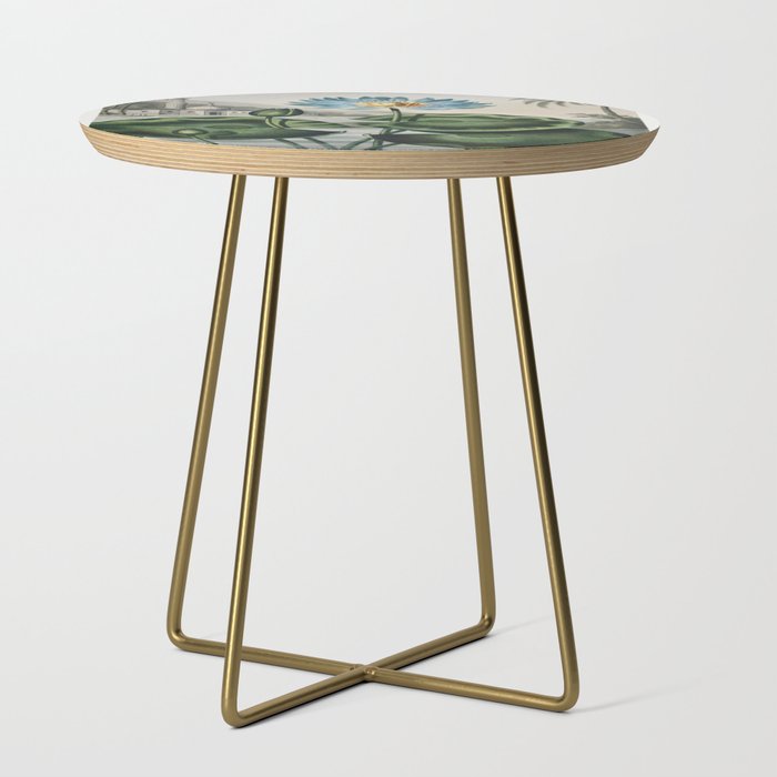 Blue Lilly Side Table