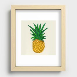 Pineapple Nana Recessed Framed Print