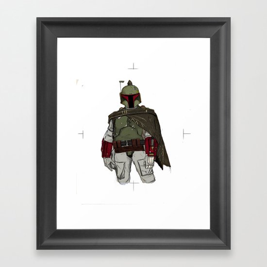 Fistful Of Credits Framed Art Print