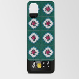 Peranakan Tiles (Textured Rose Green) Android Card Case