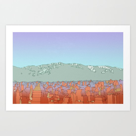 Muteland Art Print