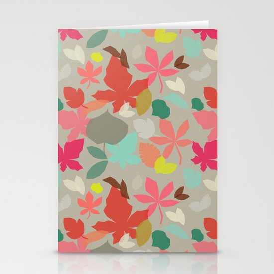 spring and fall Stationery Cards