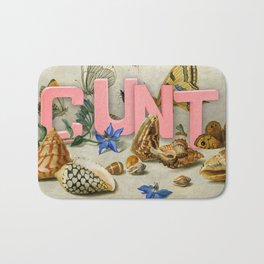 Cunt II Bath Mat | Girl, Cunt, Female, Women, Collage, Pussy, Power, March, Riot, Feminist 
