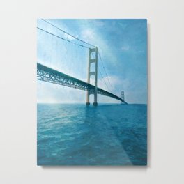 Mackinac Bridge Metal Print
