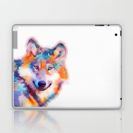 The Faithful - Wolf Laptop & iPad Skin