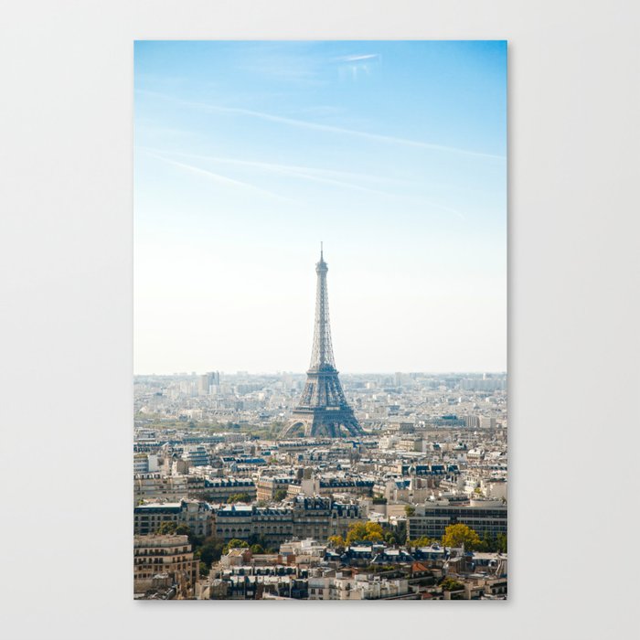 Eiffel Tower in Paris Canvas Print
