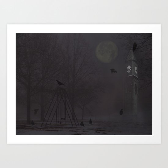 The Clock Tower Art Print
