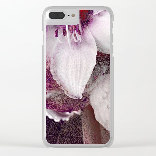 Amaryllis Flower(2) Clear iPhone Case
