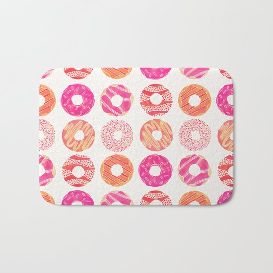 Half Dozen Donuts – Pink & Peach Ombré Bath Mat