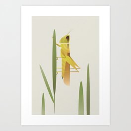 The Grasshoper Art Print