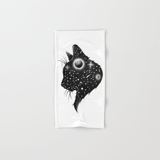 SPACE CAT Hand & Bath Towel