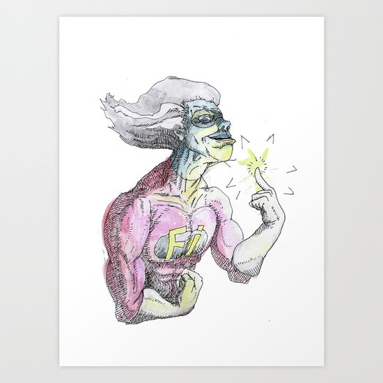 freakazoid Art Print
