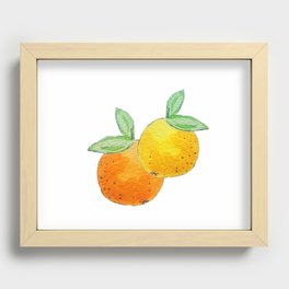 Tangerine!! Recessed Framed Print