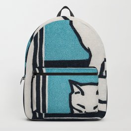 Sitting Cat Backpack